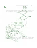 Optional PartsFrame per Kawasaki MULE 610 4X4 2010