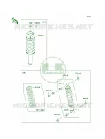 Shock Absorbers per Kawasaki MULE 610 4X4 2010