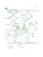 Air Cleaner per Kawasaki MULE 610 4X4 HARDWOODS GREEN HD 2008