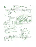 Chassis Electrical Equipment per Kawasaki MULE 610 4X4 HARDWOODS GREEN HD 2008