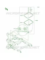 Optional PartsFrame per Kawasaki MULE 610 4X4 HARDWOODS GREEN HD 2008