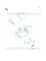 Reflectors per Kawasaki MULE 610 4X4 HARDWOODS GREEN HD 2008