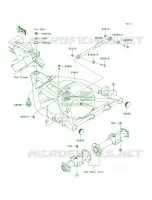 Swingarm per Kawasaki MULE 610 4X4 HARDWOODS GREEN HD 2008