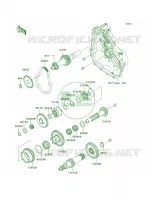 Transmission per Kawasaki MULE 610 4X4 HARDWOODS GREEN HD 2008