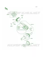 CrankshaftPistons per Kawasaki MULE 610 4X4 XC 2010