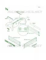 DecalsBlackDEF per Kawasaki MULE 610 4X4 XC 2010