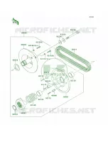 Driven ConverterDrive Belt per Kawasaki MULE 610 4X4 XC 2010