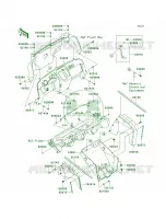 Frame FittingsFront per Kawasaki MULE 610 4X4 XC 2010