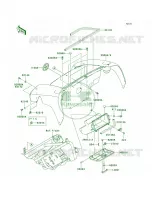 Front Box per Kawasaki MULE 610 4X4 XC 2010