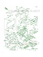GuardsCab Frame per Kawasaki MULE 610 4X4 XC 2010