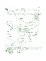 Rear Brake Piping per Kawasaki MULE 610 4X4 XC 2010