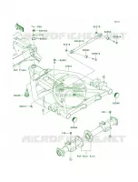 Swingarm per Kawasaki MULE 610 4X4 XC 2010
