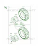 WheelsTires per Kawasaki MULE 610 4X4 XC 2010