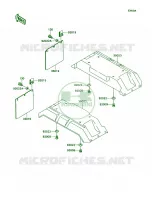 AccessoryRear Fender per Kawasaki MULE 2010 2007