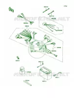 Electrical Equipment per Kawasaki MULE 2010 2007