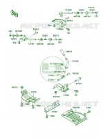 Frame FittingLever per Kawasaki MULE 2010 2007