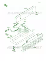 Seat per Kawasaki MULE 2010 2007