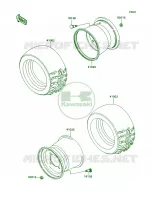 Tire per Kawasaki MULE 2010 2007