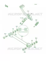 Brake PedalTorque Link per Kawasaki Concours 1994