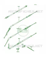 Cables per Kawasaki Concours 1994