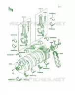 Crankshaft per Kawasaki Concours 1994