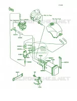 Fuel Evaporative SystemCA per Kawasaki Concours 1994