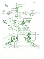 Fuel Tank per Kawasaki Concours 1994