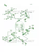 Gear Change Mechanism per Kawasaki Concours 1994
