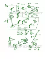 Ignition SwitchLocksReflectors per Kawasaki Concours 1994