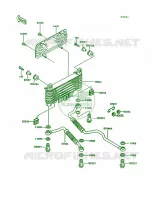 Oil Cooler per Kawasaki Concours 1994