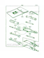Owner's Tools per Kawasaki Concours 1994