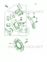 Rear Brake per Kawasaki Concours 1994