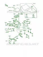 SeatZG1000 A9 per Kawasaki Concours 1994