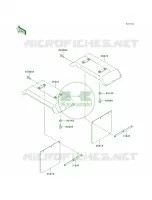 AccessoryRear Fender per Kawasaki MULE 2510 4X4 2007
