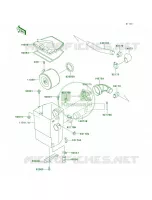 Air Cleaner per Kawasaki MULE 2510 4X4 2007