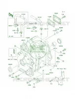 Crankcase per Kawasaki MULE 2510 4X4 2007