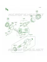 CrankshaftPistons per Kawasaki MULE 2510 4X4 2007