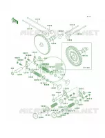 ValvesCamshafts per Kawasaki MULE 2510 4X4 2007