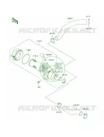 Air Cleaner per Kawasaki MULE 3000 2007