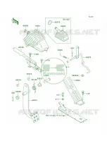 Brake PedalThrottle Lever per Kawasaki MULE 3000 2007