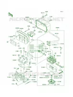 Carburetor per Kawasaki MULE 3000 2007