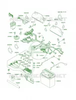 Chassis Electrical Equipment per Kawasaki MULE 3000 2007