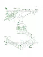 DecalsKAF620 G1G2 per Kawasaki MULE 3000 2007
