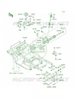 FrameKAF620 G1 G3 per Kawasaki MULE 3000 2007