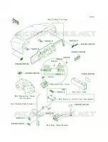 Labels per Kawasaki MULE 3000 2007