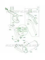Mufflers per Kawasaki MULE 3000 2007