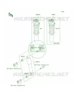 Shock Absorbers per Kawasaki MULE 3000 2007