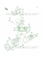 Cylinder Head per Kawasaki MULE 3000 2007