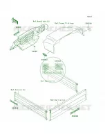DecalsKAF620 G3 G5 per Kawasaki MULE 3000 2007