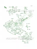 FrameKAF620 G4G5 per Kawasaki MULE 3000 2007